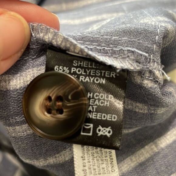 Altar'd State Medium Striped Button Down Skirt - Picture 7 of 7